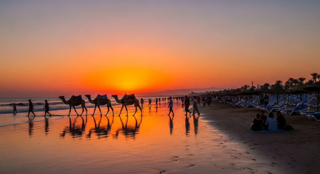 Météo Agadir en août : températures et vacances d'été