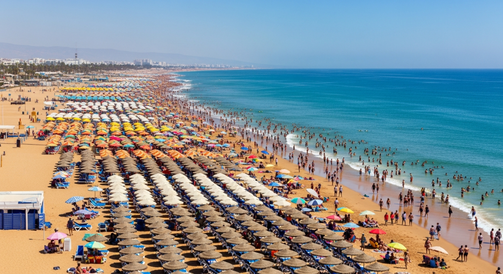 Météo Agadir en juin et juillet : chaleur et plage