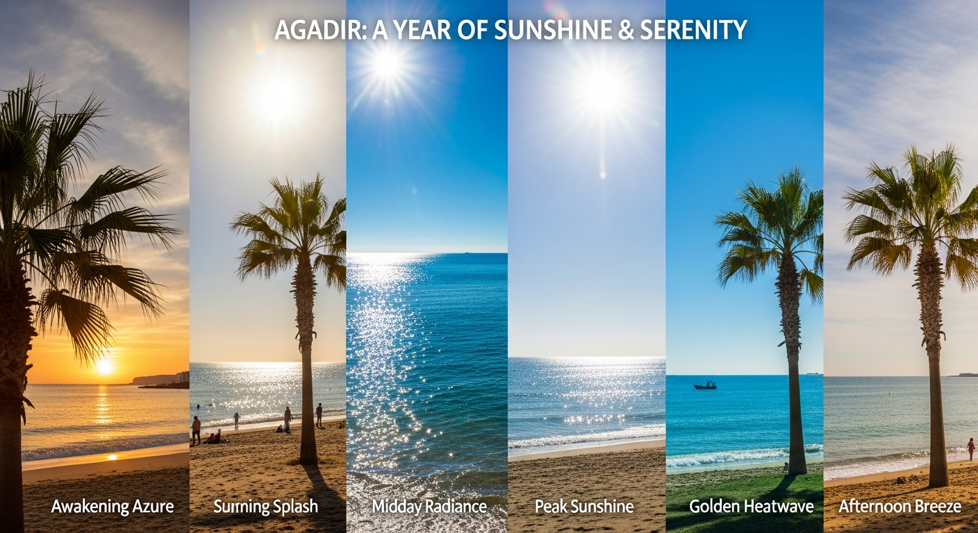 Quand partir à Agadir ? Le guide des saisons mois par mois