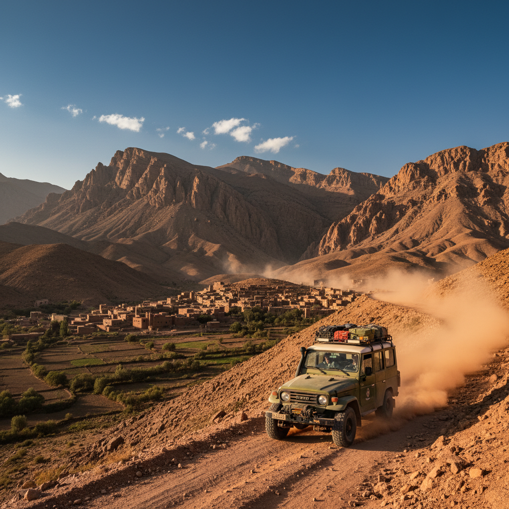 Jeep Safari 4x4 excursion Agadir