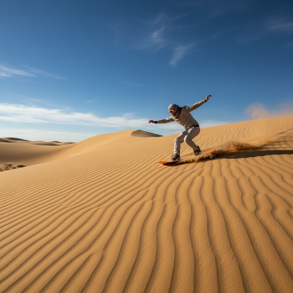 Sandboarding excursion Agadir